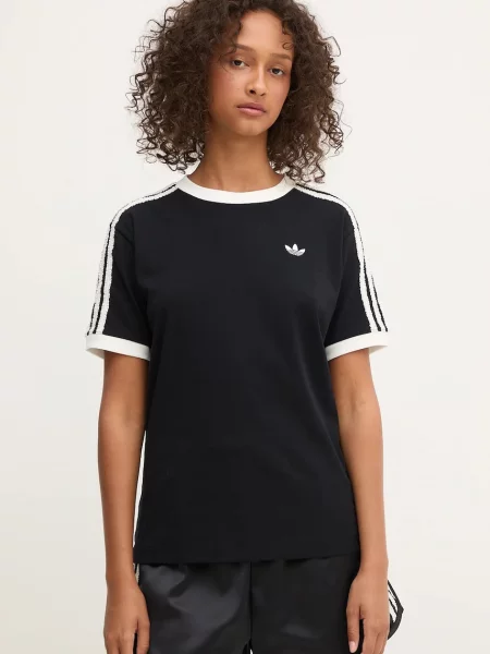Тениска adidas Originals Ruffle T-Shirt Black XS черно
