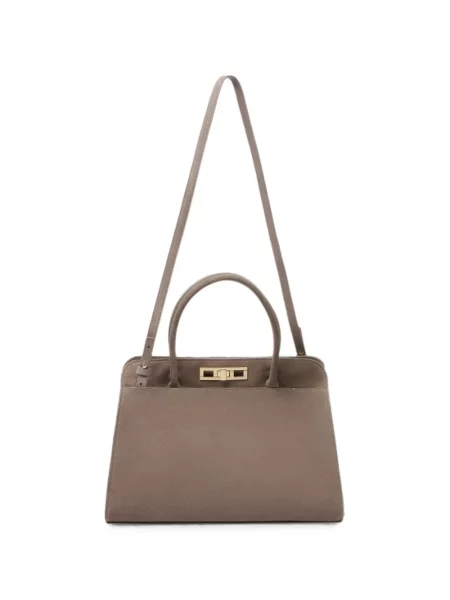 Geantă shopper Fabiana Filippi din piele de căprioară