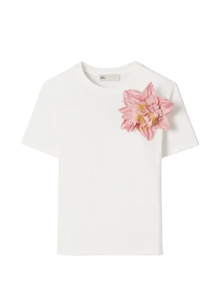 Tricou Tory Burch alb