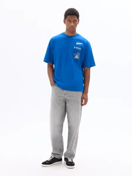 Tricou Celio albastru