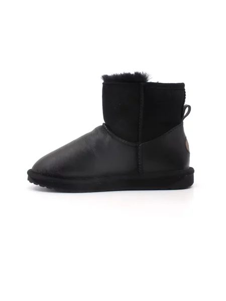Buty do kostki Emu skórzane czarne