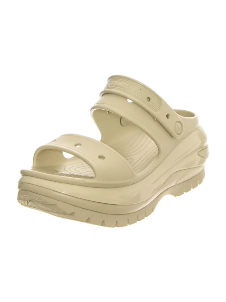 Sandały Crocs beżowe