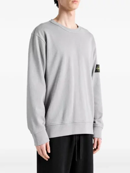 Суитчър Stone Island камъни сиво
