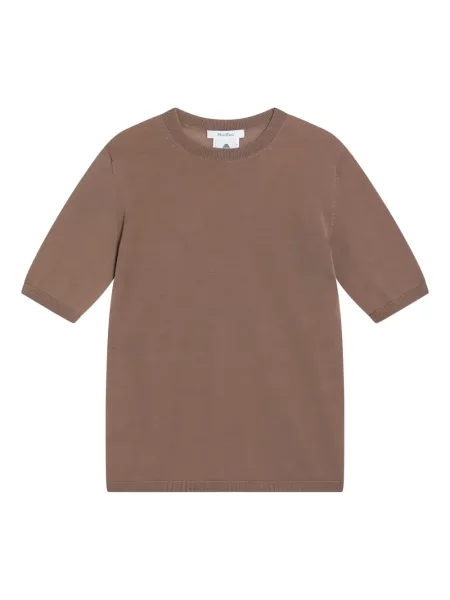 Tricou Max Mara de lână maro