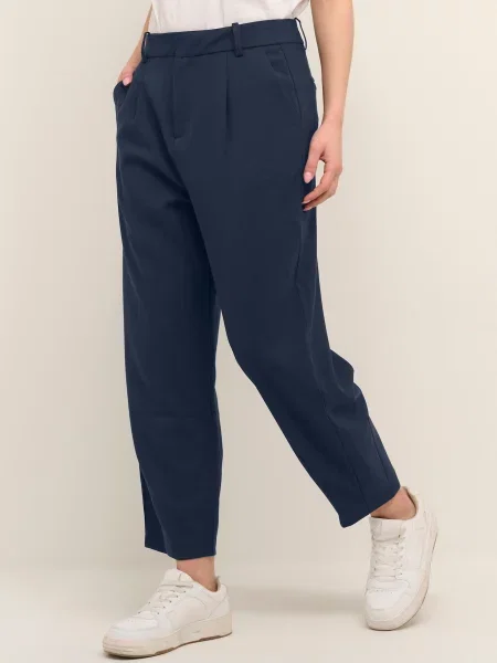 Kaffe Pantaloni din Merle Bleumarin