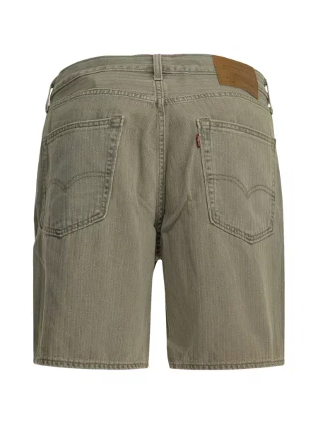 Pantaloni scurți din denim Levi's® cu model herringbone gri