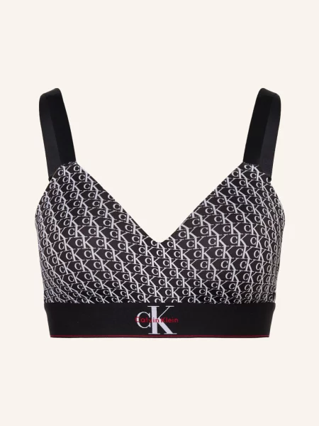 Biustonosz Calvin Klein z gorsetem biały