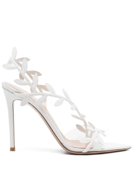 Sandale Gianvito Rossi alb