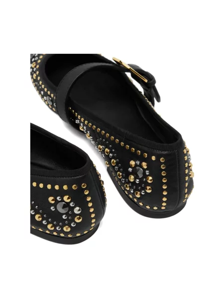 Balerinki Versace czarne