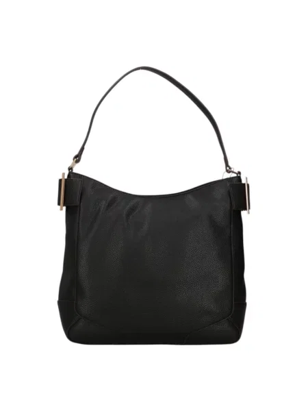 Torebka Love Moschino skórzana czarna