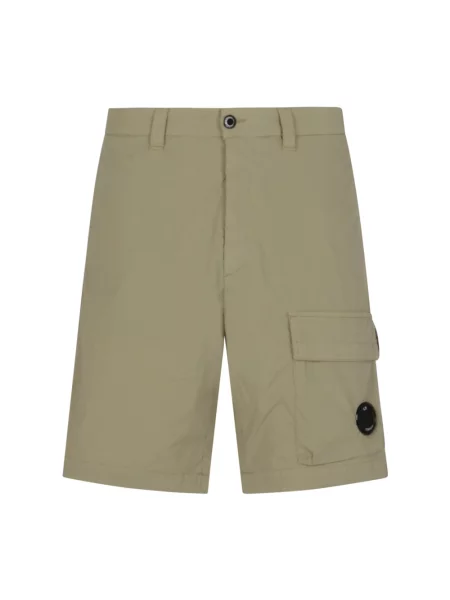 Bermudy C.p. Company ze stretchu zielone