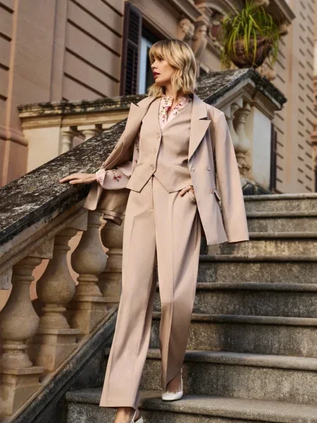 Pantaloni Marisse bej
