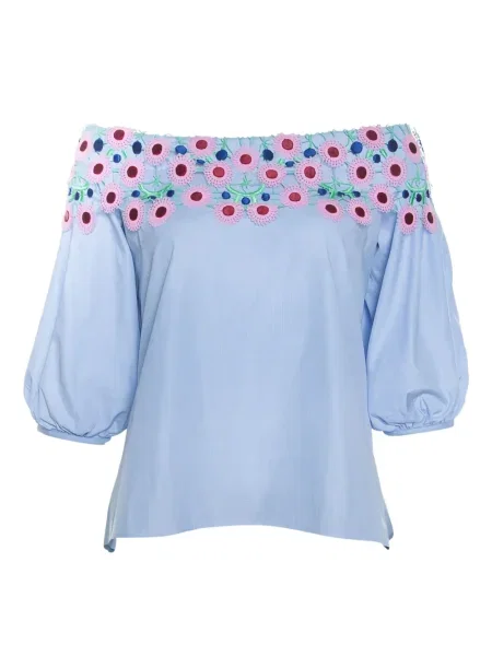 Top Peter Pilotto w kwiatki niebieski