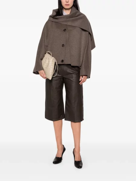 Bunda 's Max Mara hnědá