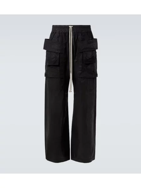 Tepláky Rick Owens jersey černé