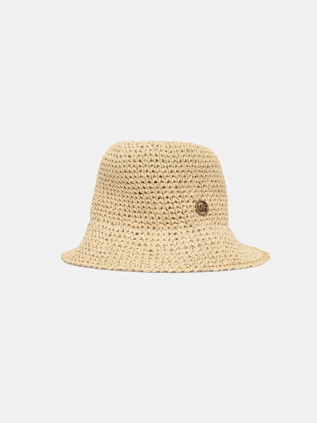 MICHAEL Michael Kors pălărie de paie pentru femei bej
