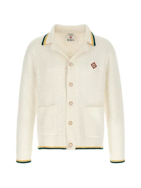 Cardigan Casablanca alb