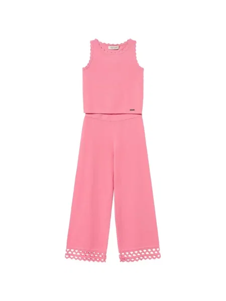 Top dziecięcy Twinset różowy