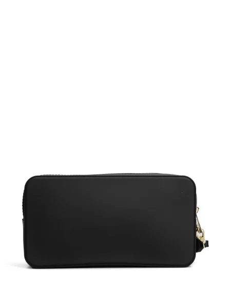 Clutch torbica Marc Ellis bez pete s autogramom crna