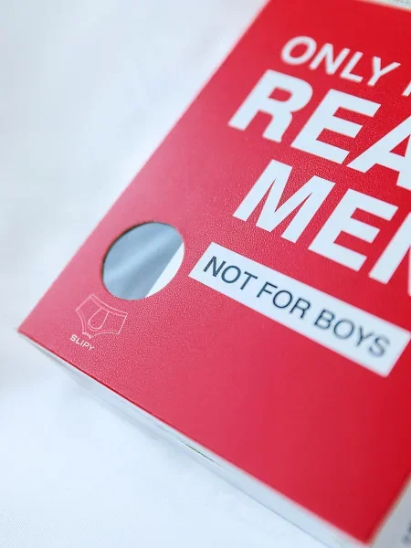 Мужские трусы боксеры с низкой посадкой Real Men чорні