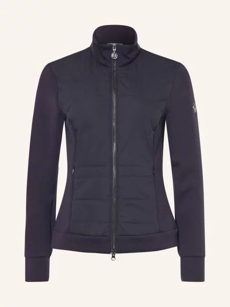 Sportalm Bluza Rozpinana Z Mieszanki Materiałów blau granatowa