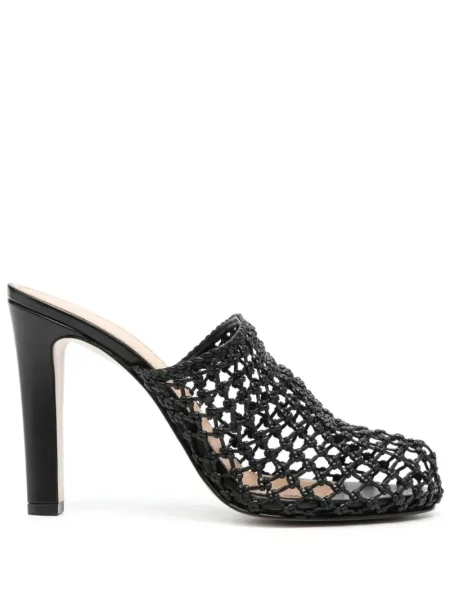 Papuci tip mules Ferragamo negru