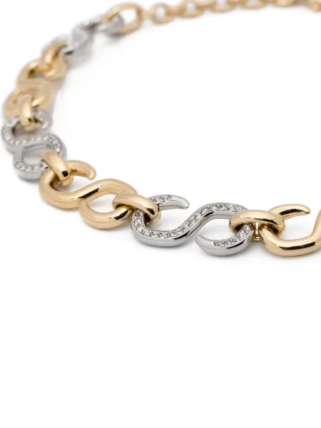 Colier Swarovski de cristal auriu