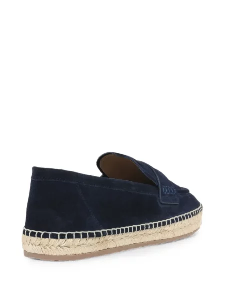 Espadrile Gianvito Rossi din piele de căprioară albastru