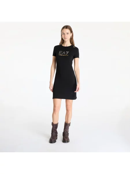 Sukienka Emporio Armani Train Evolution W Dress Ss Black XS czarna