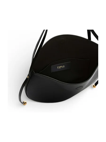 FURLA Geantă de umăr MOONSTONE' negru