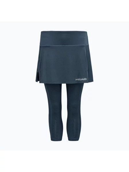 Spódnica tenisowa HEAD Club Tights Skort navy granatowa