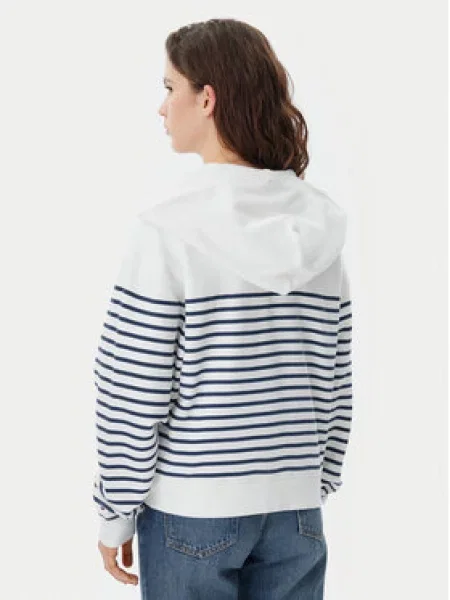 Tommy Jeans Džemperis Script Logo Boxy Fit balta