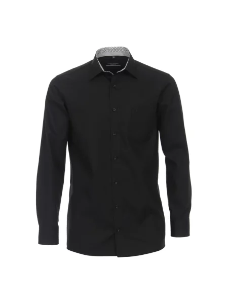 Koszula Casa Moda z długim rękawem casual czarna