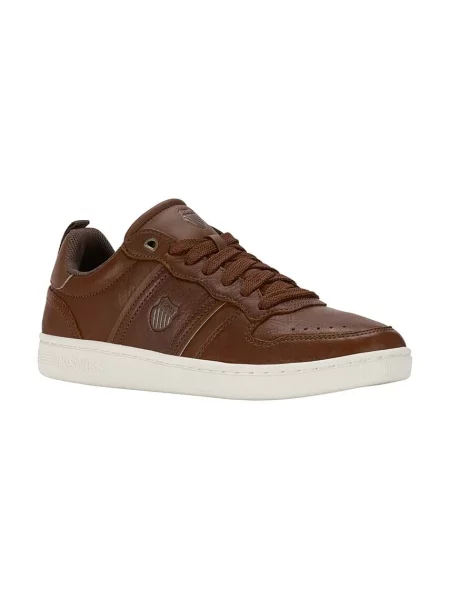 Usnjene superge K-Swiss LOZAN MATCH LUX rjava