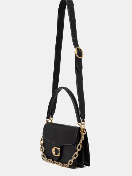 Colier Coach din piele negru