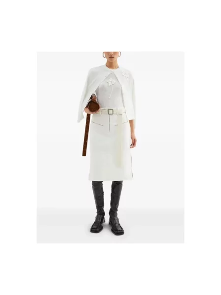 Kurtka Jil Sander biała