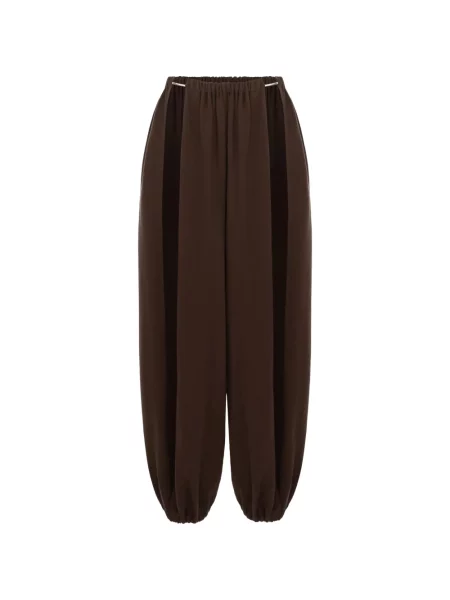Pantaloni Seen Users alergare maro