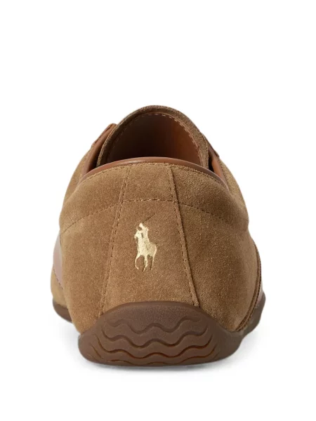 Τένις sneakers Polo Ralph Lauren με αυτόγραφο tweed μαύρο