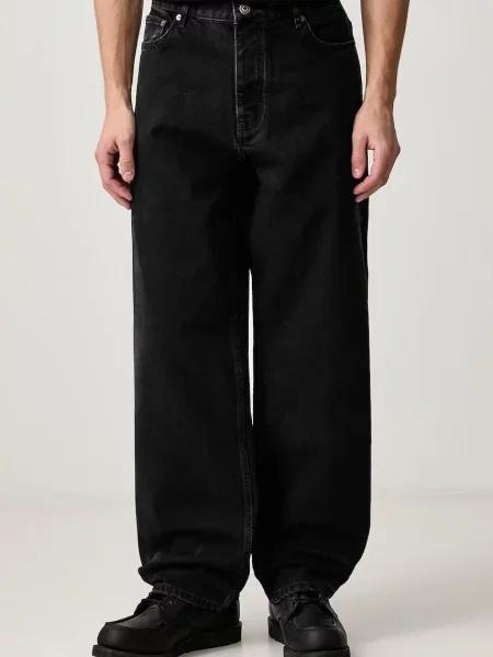 Off-White Half Arrow blugi relaxed fit pentru bărbați alb