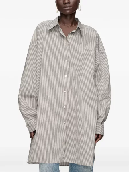 Gulerat cămașă Maison Margiela maro