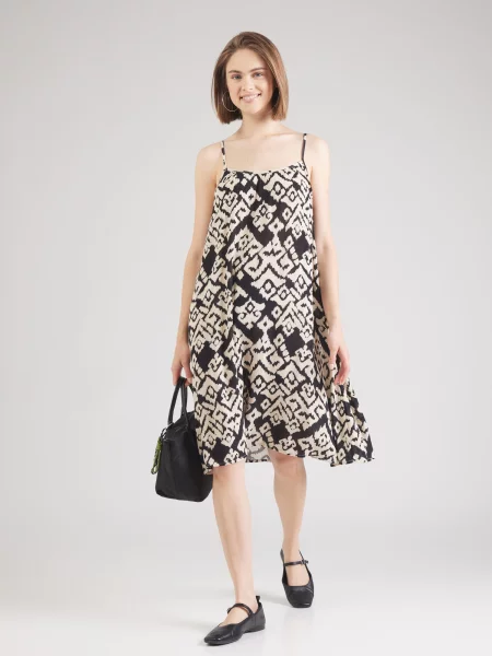 ONLY Rochie de vară ONLMai kitt / negru alb