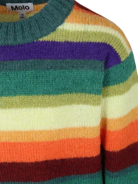 Sweter dziecięcy Molo zielony