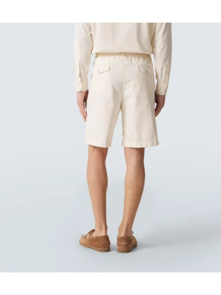 Pantaloni scurți Brunello Cucinelli alb
