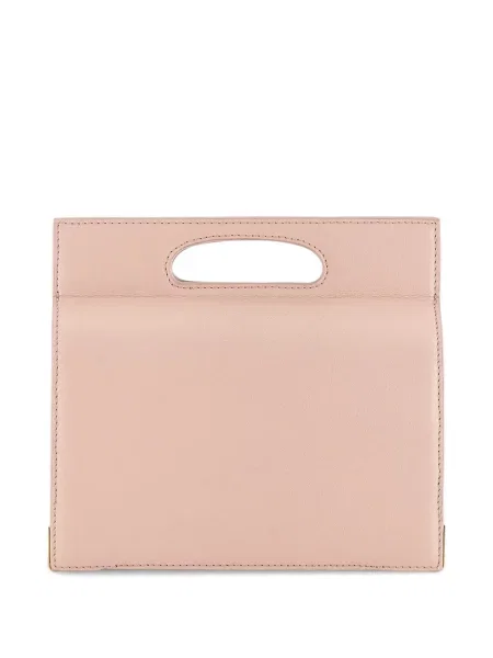 Geantă shopper Tyler Ellis din piele roz
