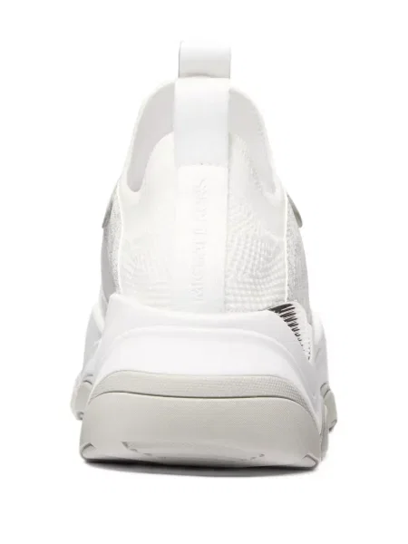 Sneakerși Michael Kors tricotate alb