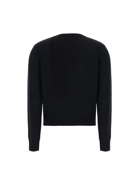 Sweter Solocascmir z długim rękawem czarny