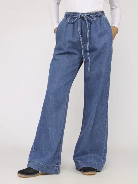 Широкі джинси YUKI синій