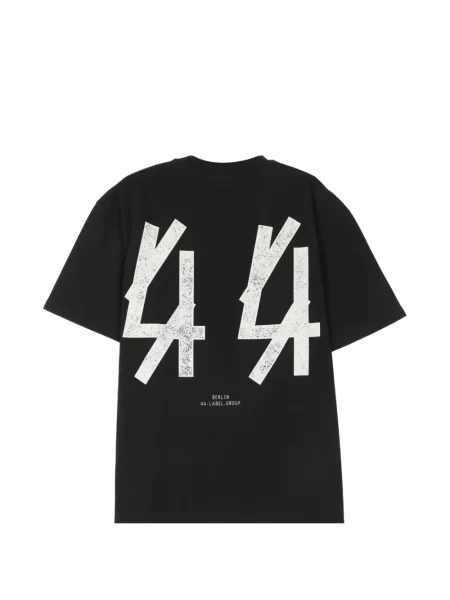 Tricou 44 Label Group cu imagine negru