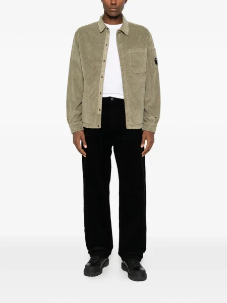 Samt traperice Carhartt Wip s autogramom crna
