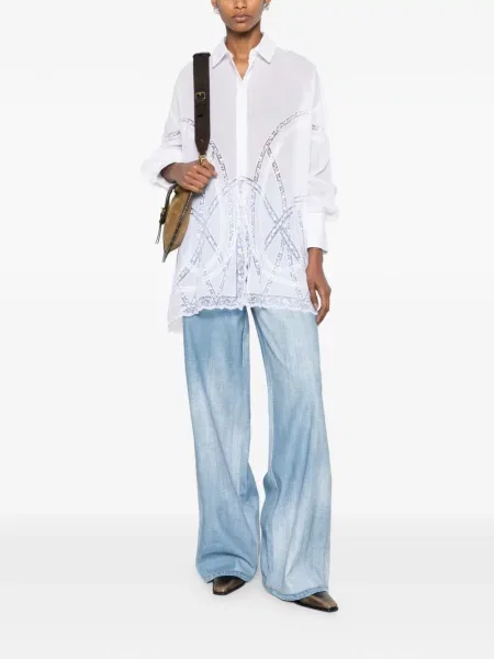 Pantaloni Ermanno Scervino albastru